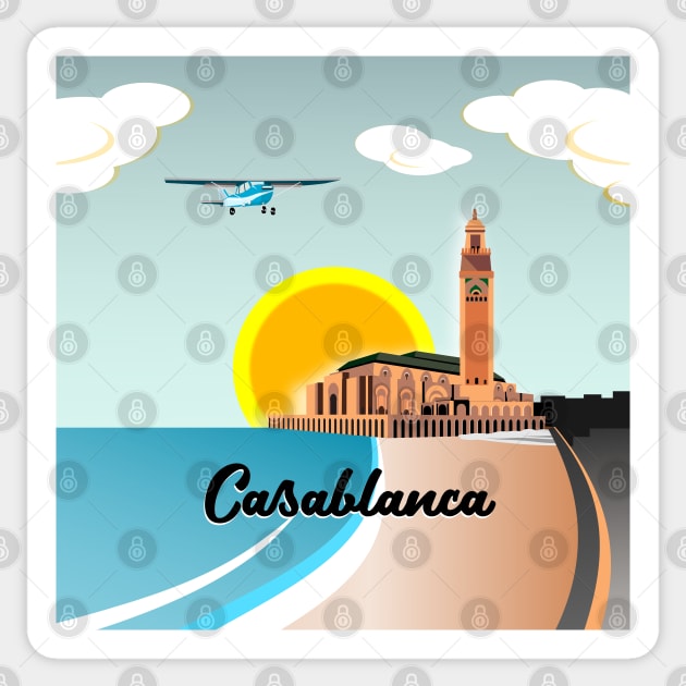 Casablanca Morocco Sticker by mailboxdisco
